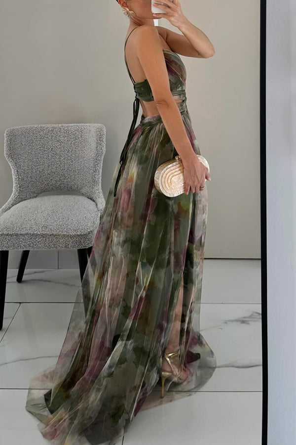 Giselle – Vestido largo floral