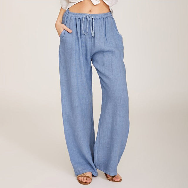 Enara - Pantalones Cómodos con Cuerda
