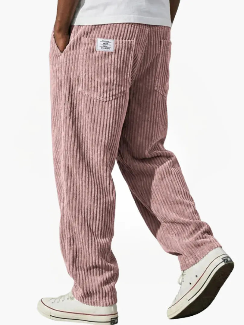 Pablo — Pantalones de pana con cintura elástica