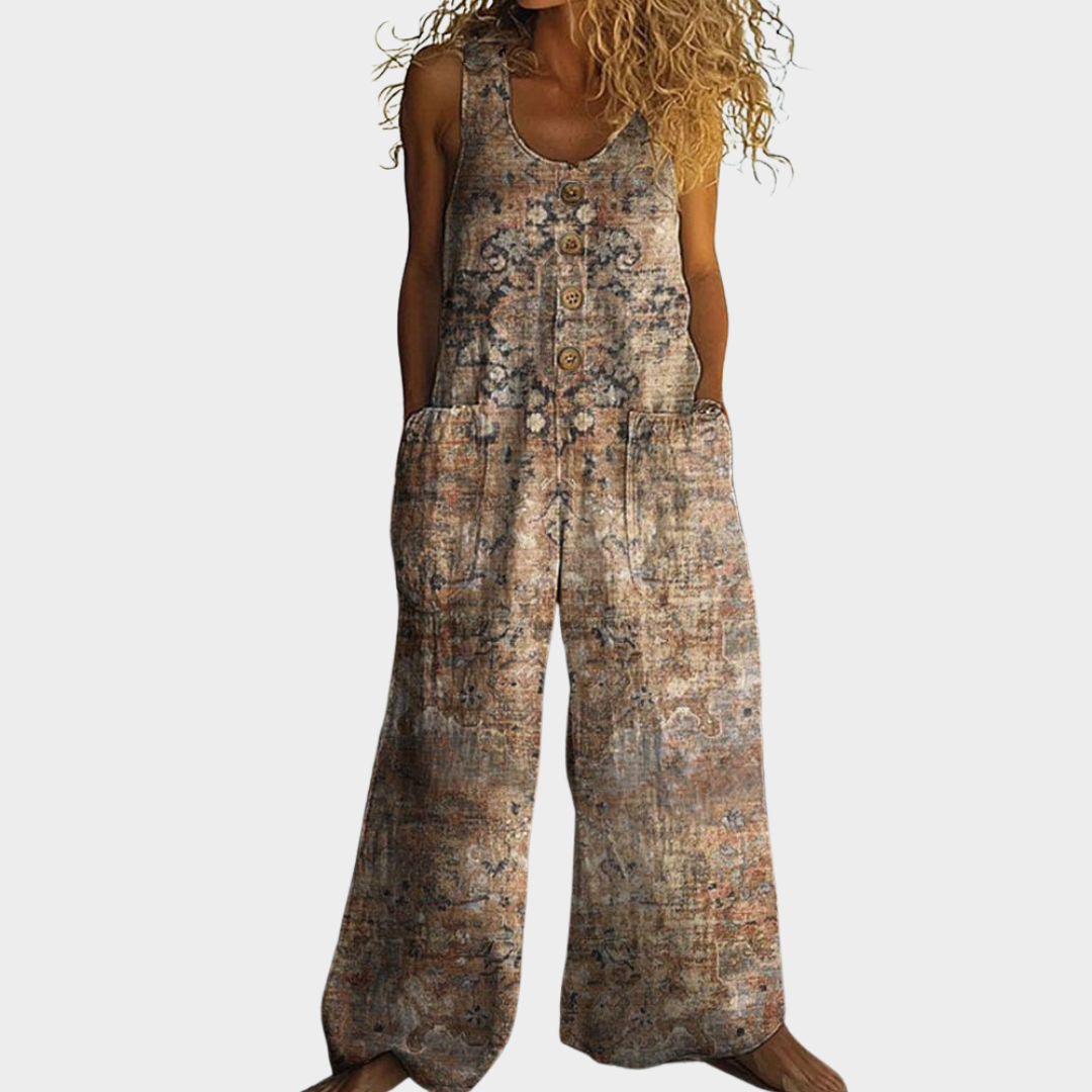 Peto estampado fluido