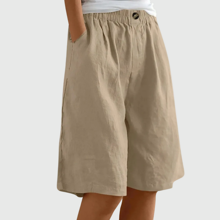 Lucas - Pantalones cortos amplios con cintura elástica