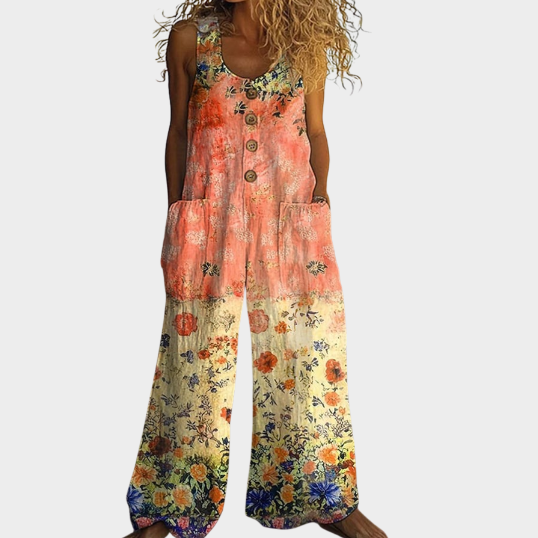 Peto estampado fluido