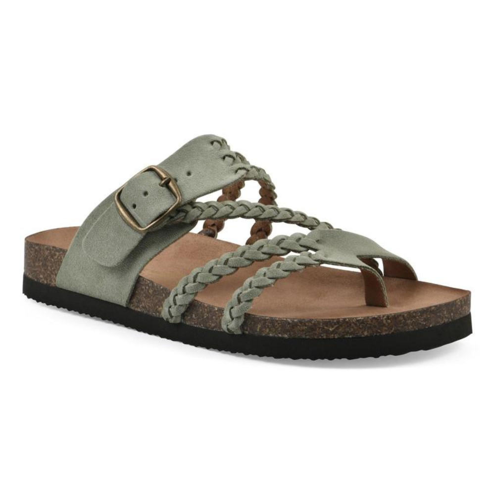 Beatriz – Sandalias trenzadas marrones