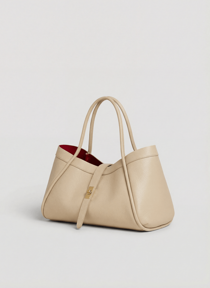 Set Mayfair en Piel Dollaro Crema