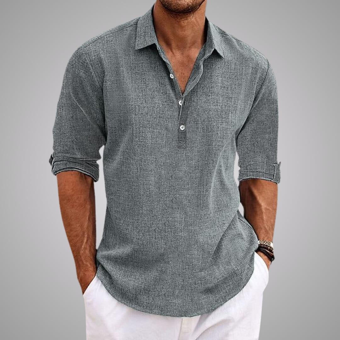 Diego - Camisa de lino transpirable
