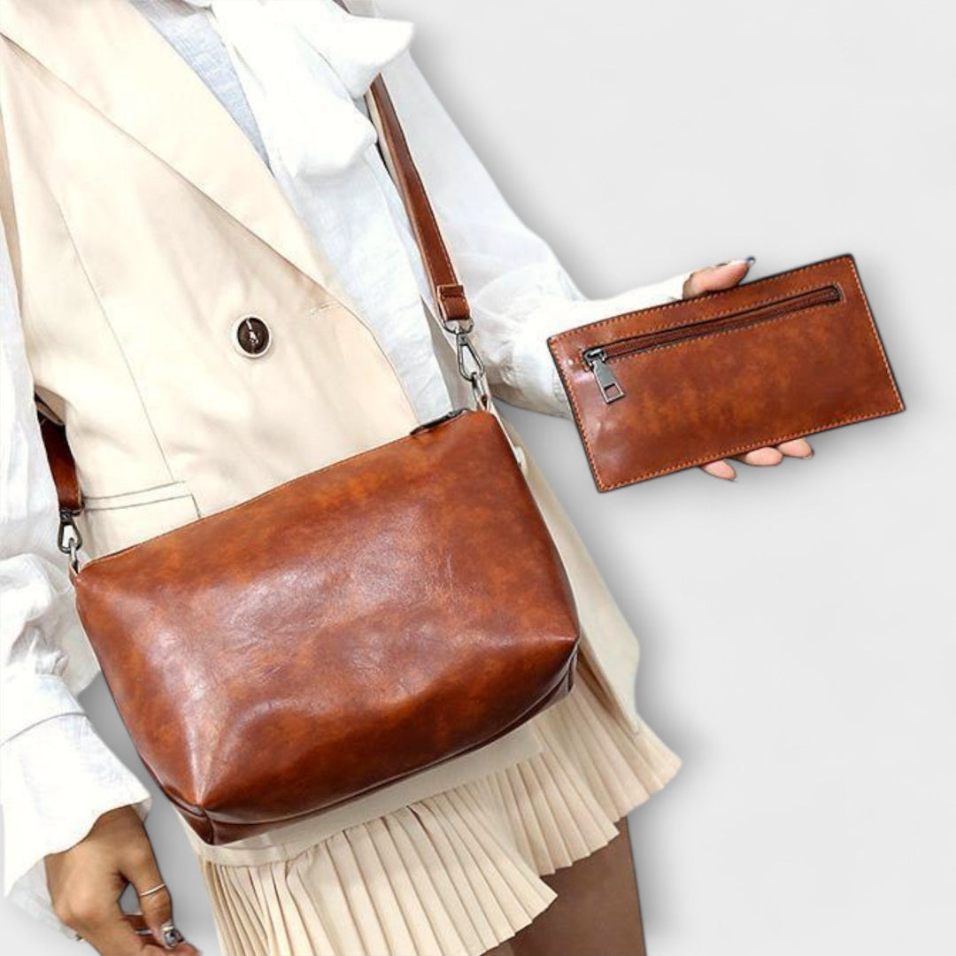 Azura - Conjunto de bolsas vintage de 4 piezas