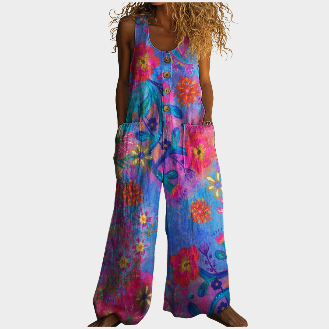 Peto estampado fluido
