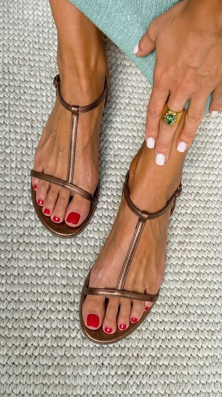 Rosalba – Sandalias Doradas Primavera