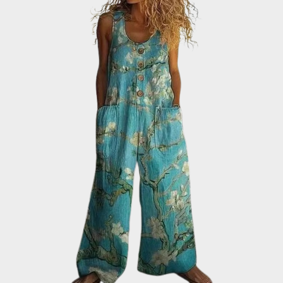 Peto estampado fluido