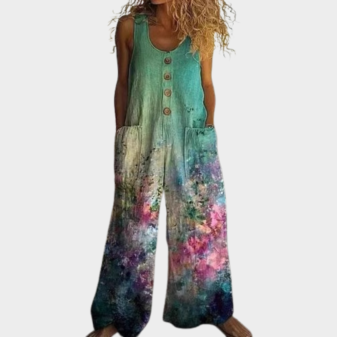 Peto estampado fluido