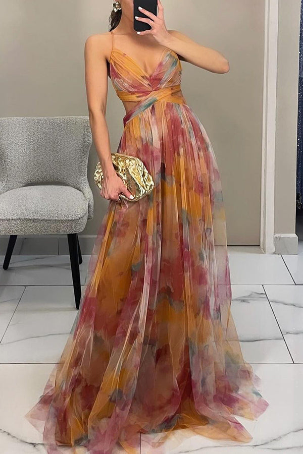 Giselle – Vestido largo floral