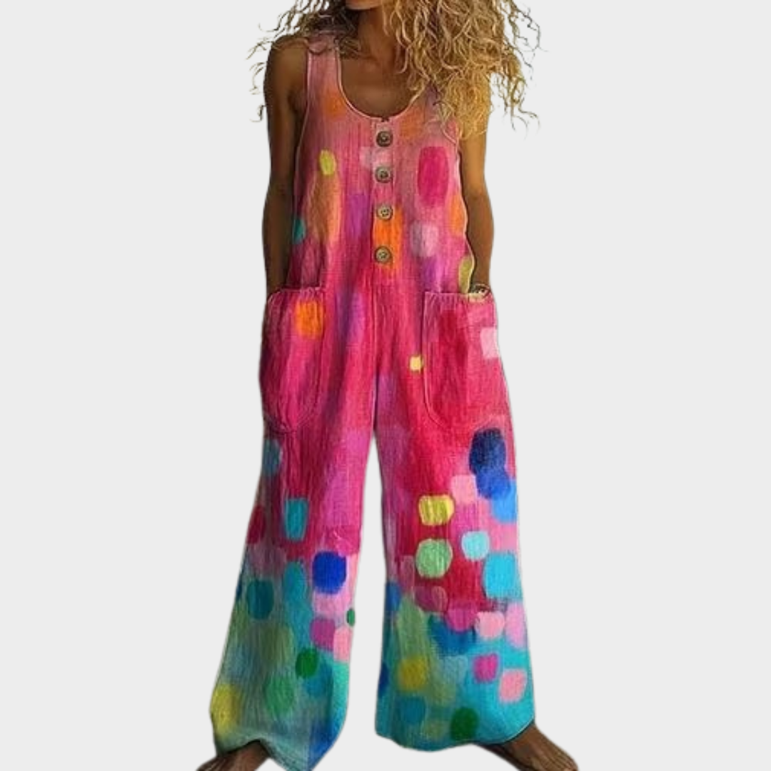 Peto estampado fluido