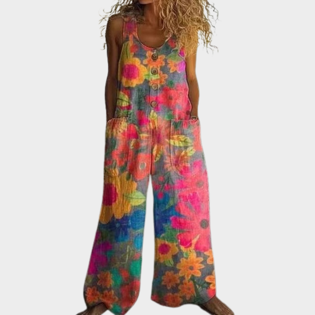 Peto estampado fluido