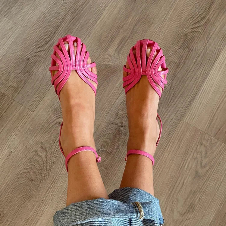 Vittoria – Sandalias Joya Doradas