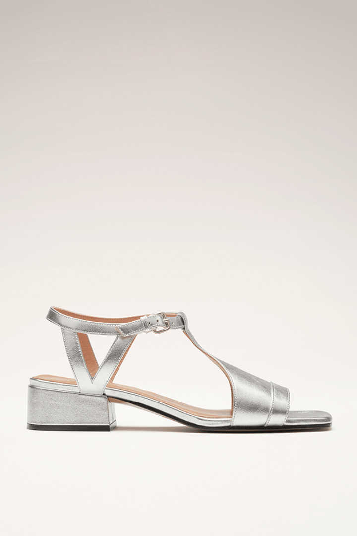 Serena – Sandalias Plateadas de Verano