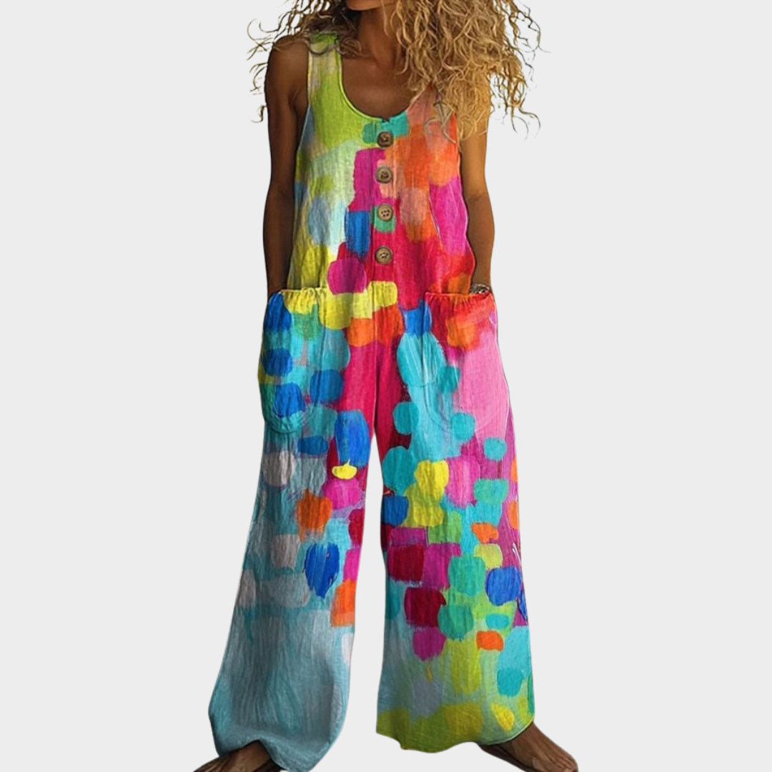 Peto estampado fluido