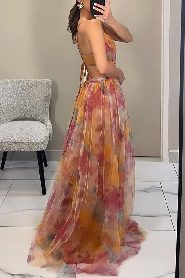 Giselle – Vestido largo floral