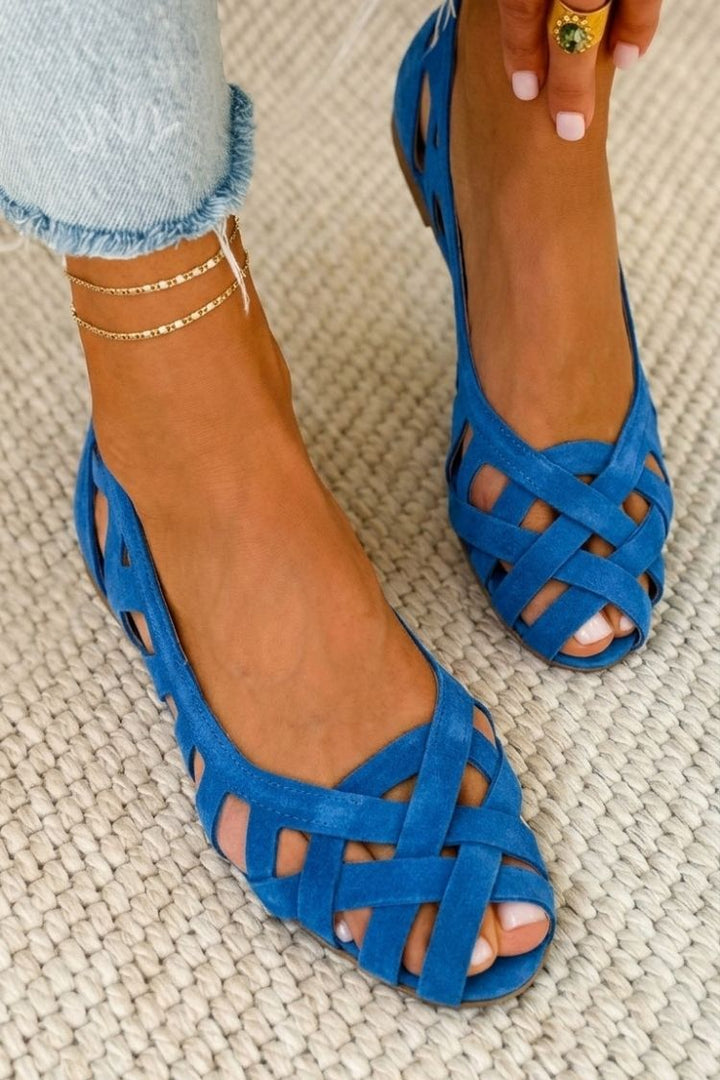 Azzurra – Sandalias Trenzadas Vivaces