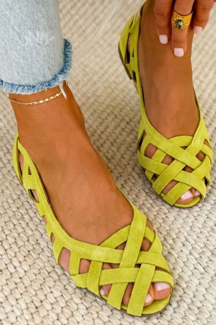 Azzurra – Sandalias Trenzadas Vivaces