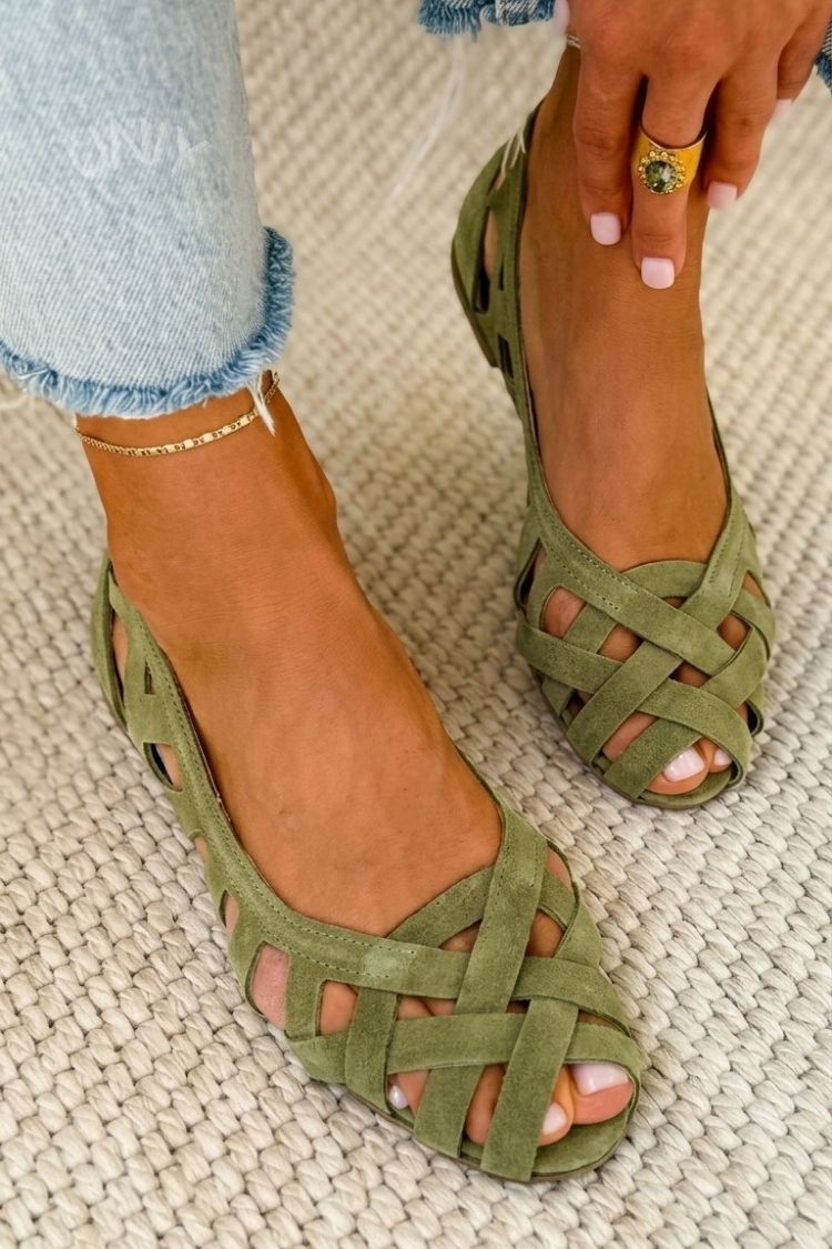 Azzurra – Sandalias Trenzadas Vivaces