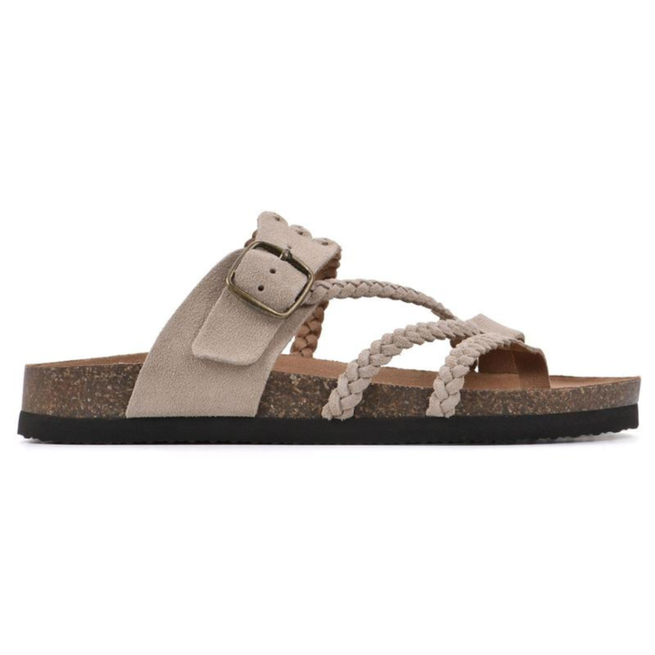 Beatriz – Sandalias trenzadas marrones