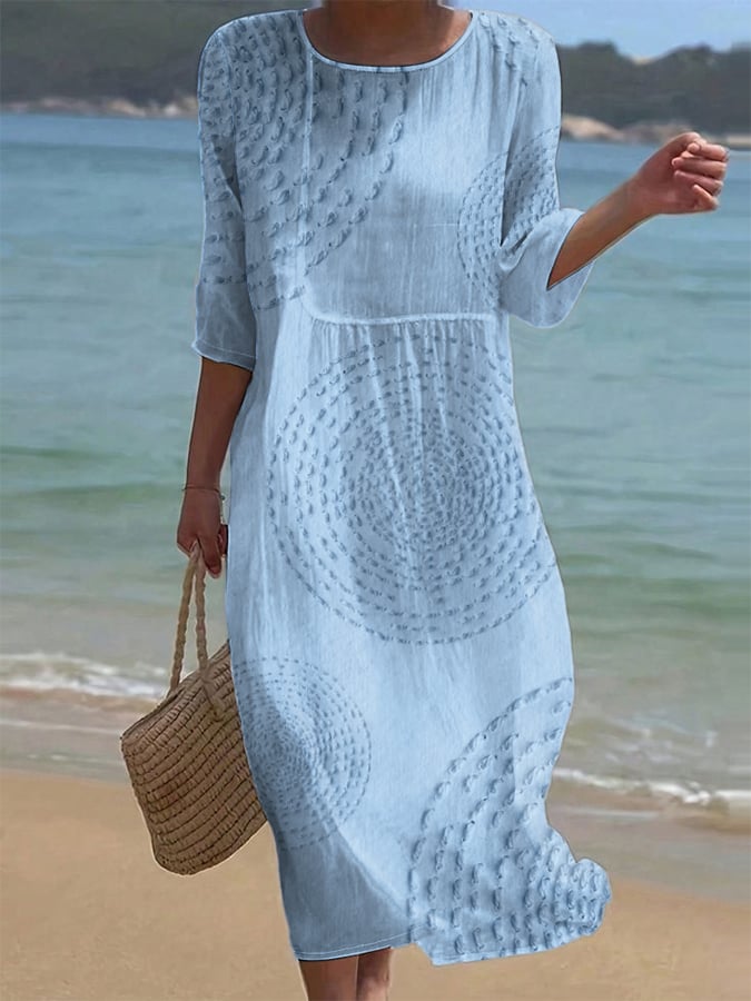 Ropa de verano bordada para mujer