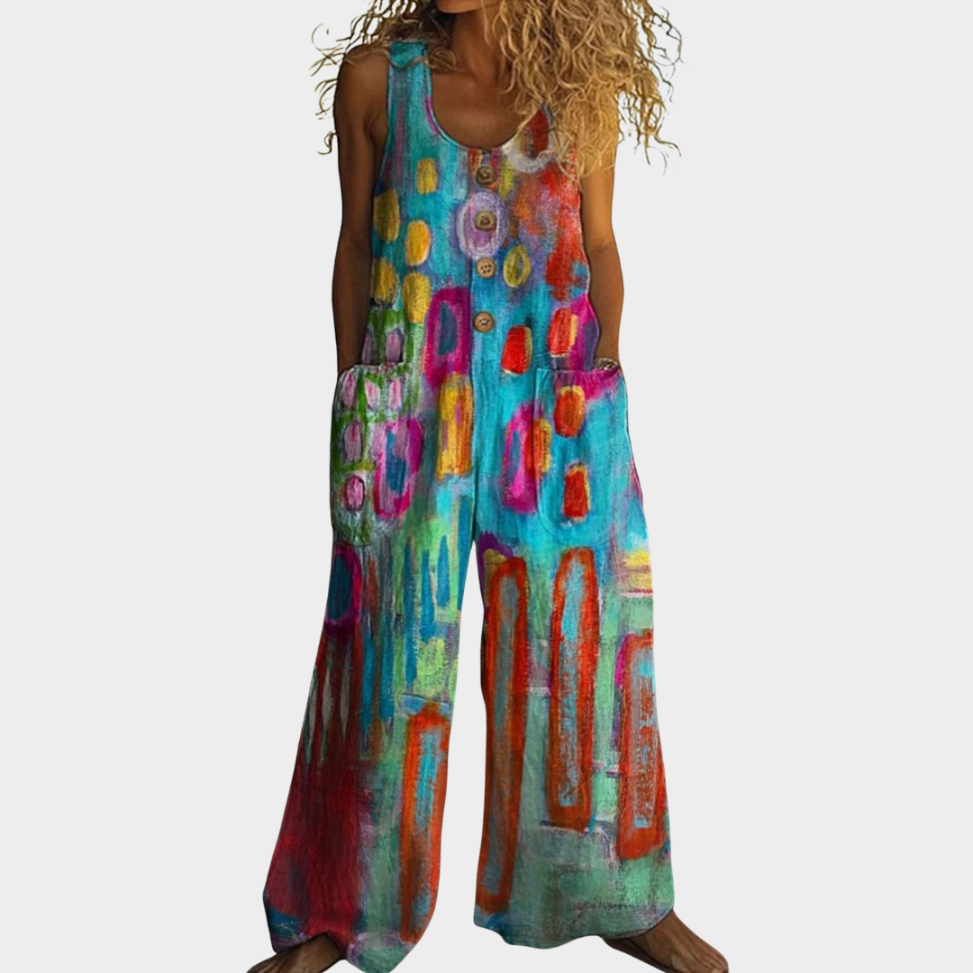 Peto estampado fluido