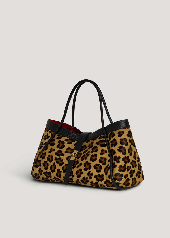 Set Mayfair Edición Limitada en piel de pelo de ternera Leopardo