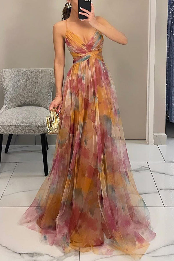 Giselle – Vestido largo floral