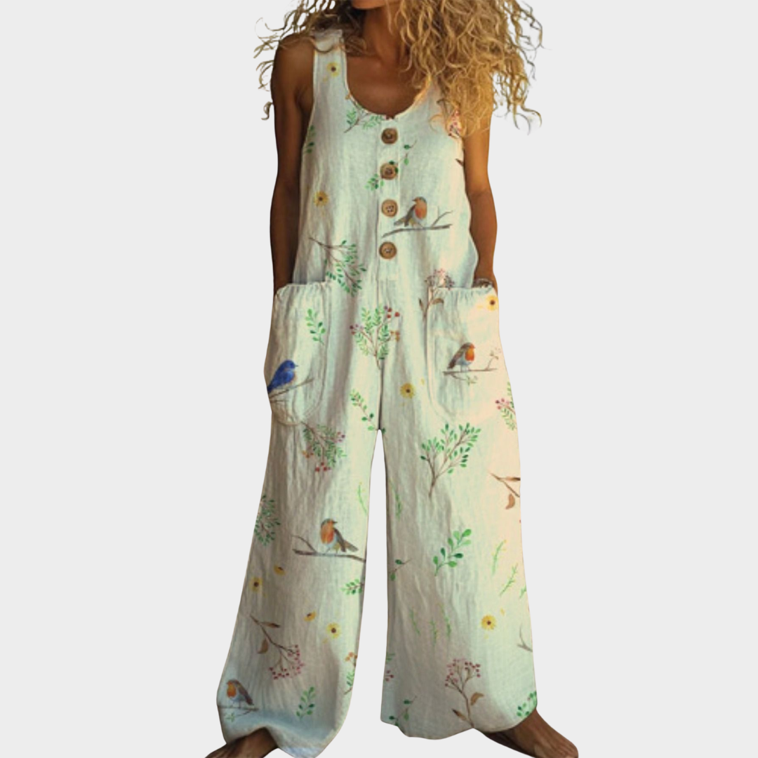 Peto estampado fluido