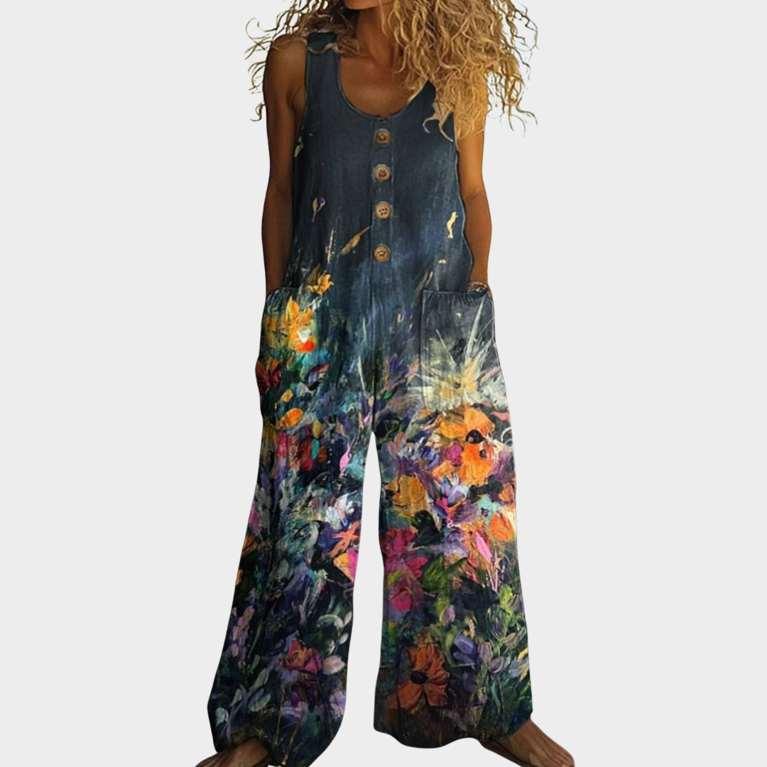 Peto estampado fluido