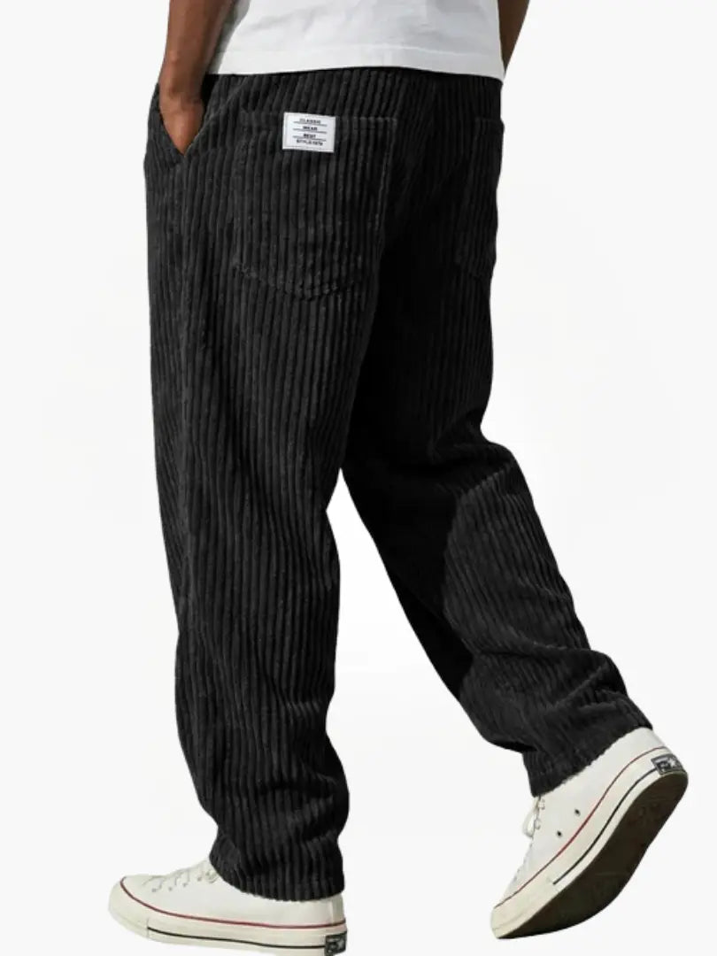 Pablo — Pantalones de pana con cintura elástica