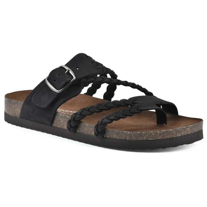 Beatriz – Sandalias trenzadas marrones
