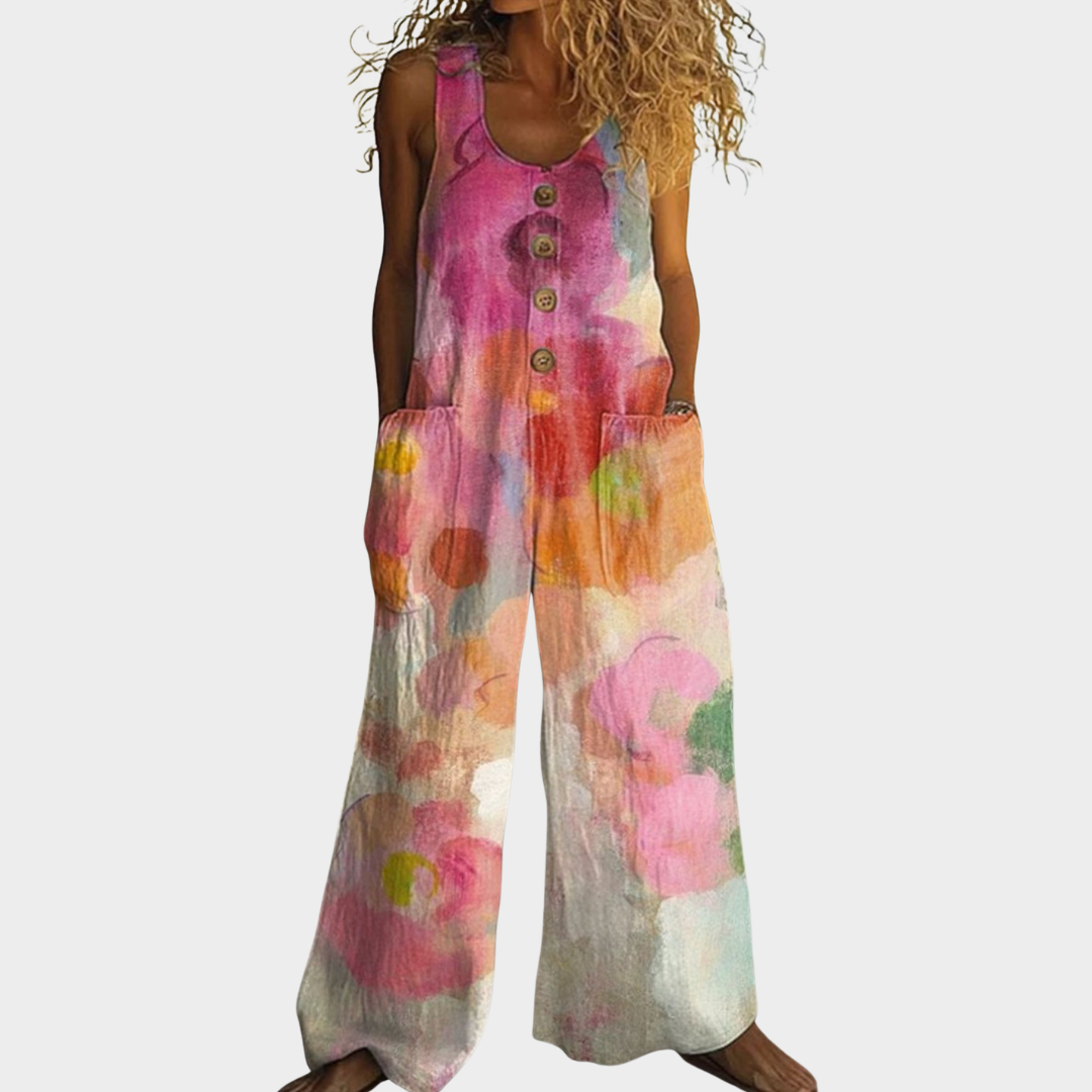 Peto estampado fluido