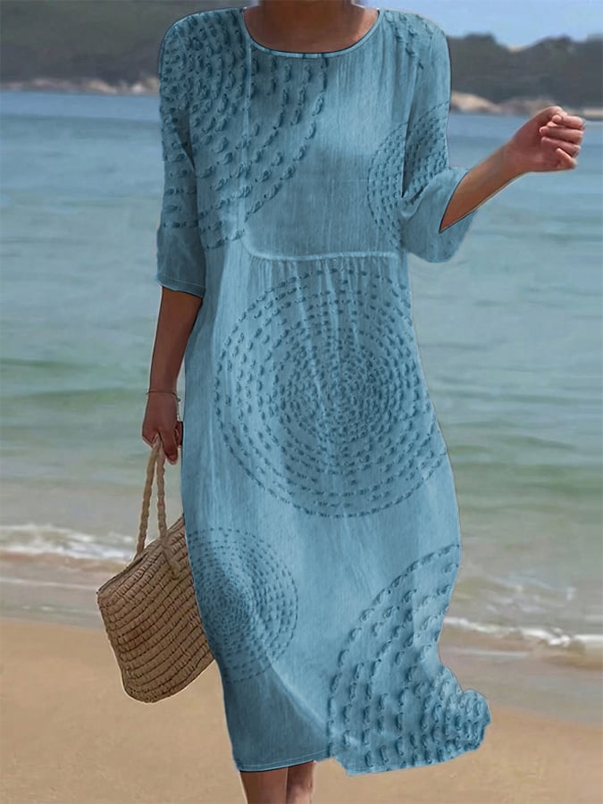 Ropa de verano bordada para mujer
