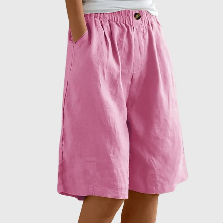 Lucas - Pantalones cortos amplios con cintura elástica