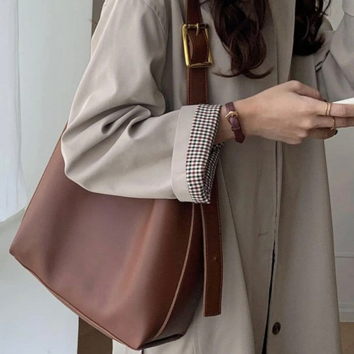 Stacy™ | Bolsa de Cuero Elegante