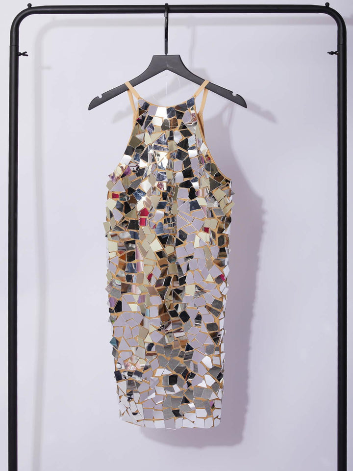 Abril – Vestido mini brillante