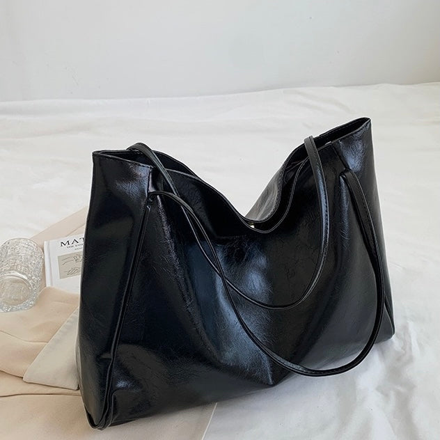 Patricia™ | Bolsa de Cuero Brillante