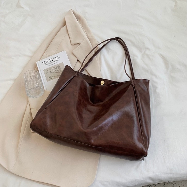 Patricia™ | Bolsa de Cuero Brillante