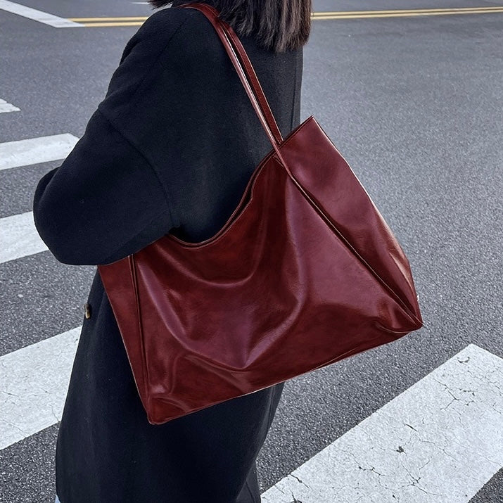 Patricia™ | Bolsa de Cuero Brillante