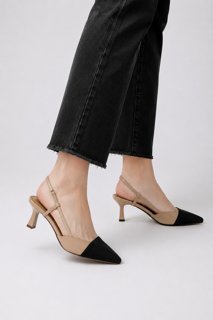 Bianca – Zapato de Tacón Abierto Elegante