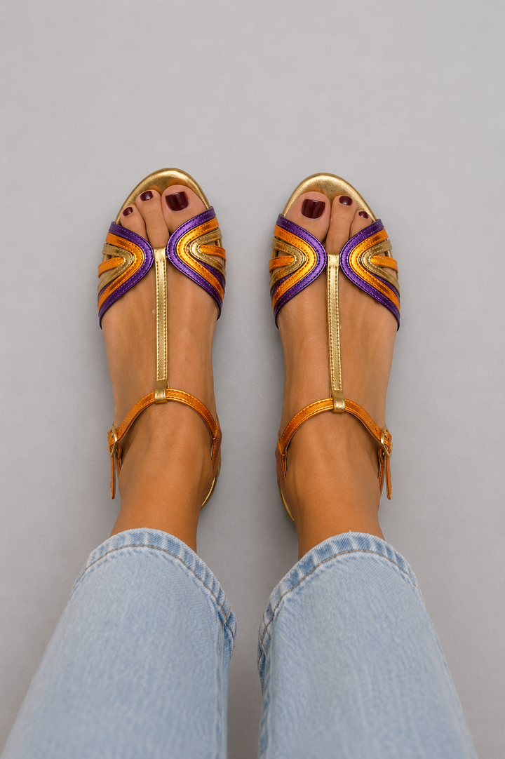 Viviana – Sandalias Colores Mediterráneos