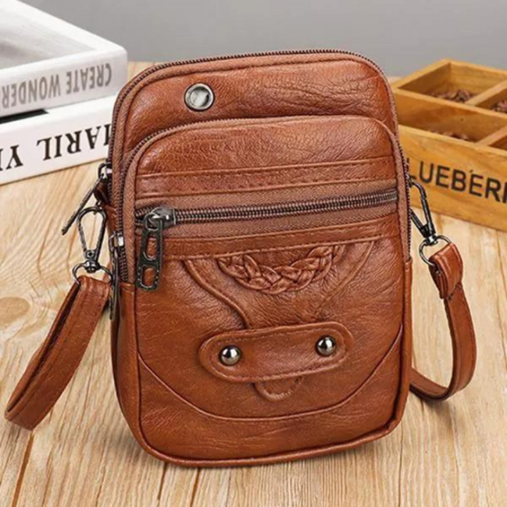 Laura™ | Bolso de Cuero Estructurado