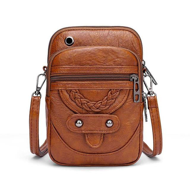 Laura™ | Bolso de Cuero Estructurado