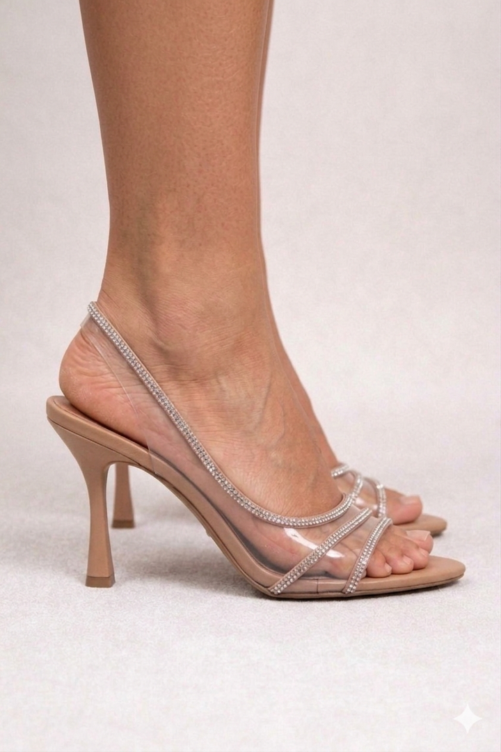 Celestia – Sandalias Cristal Elegante