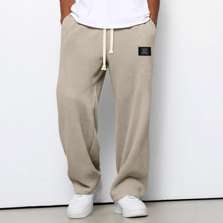 Lucas — Pantalones de punto texturizado
