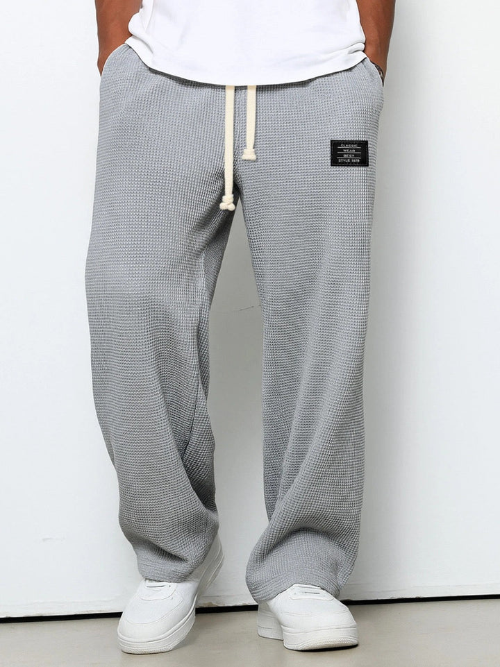 Lucas — Pantalones de punto texturizado