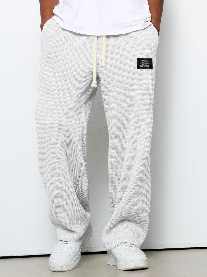 Lucas — Pantalones de punto texturizado