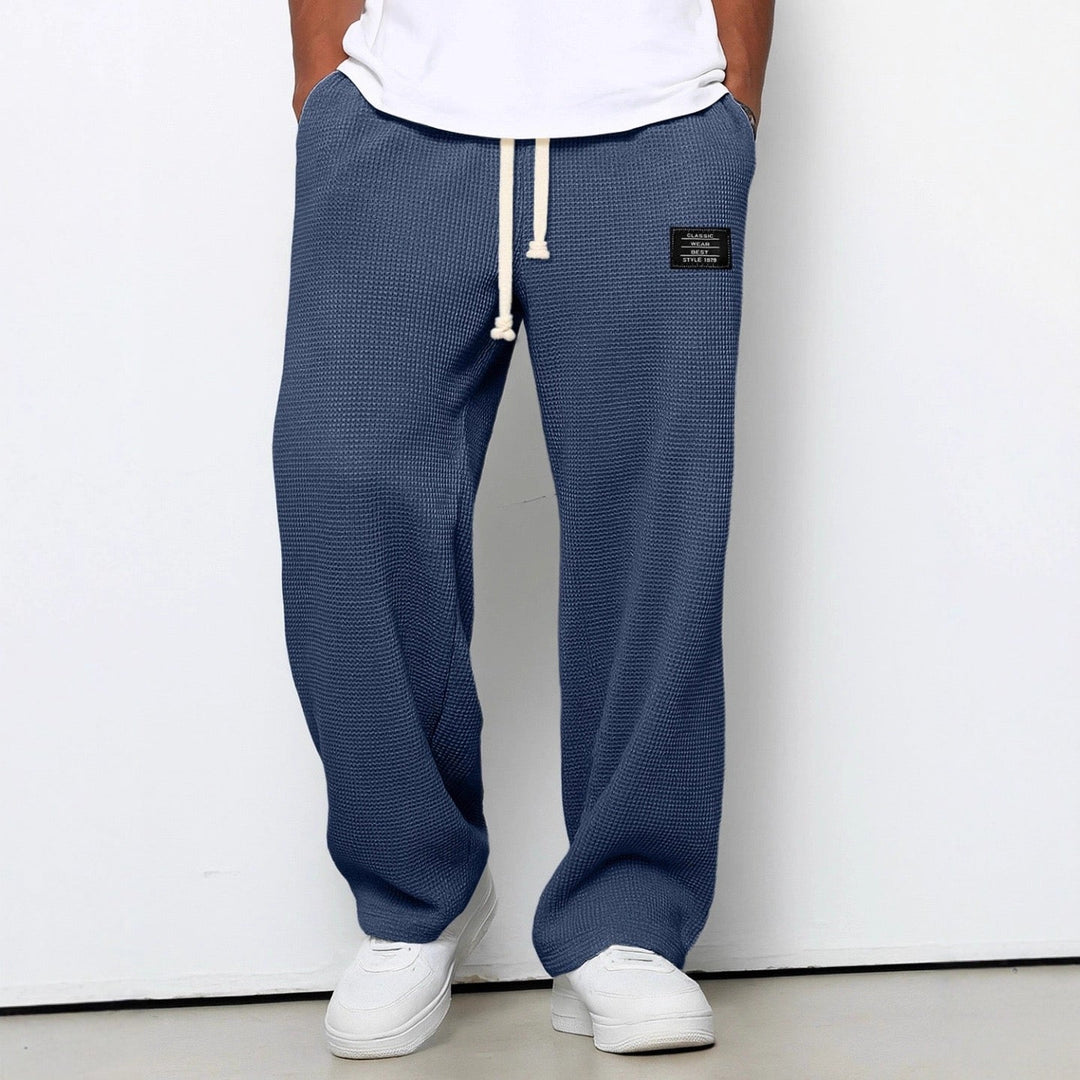 Lucas — Pantalones de punto texturizado